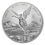 2020 Mexico 5 oz Silver Libertad BU