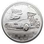 2020 Niue 1 oz Silver $2 Back to the Future 35th Anniversary BU