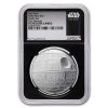 2020 Niue 1 oz Silver Star Wars Death Star PF-70 NGC (FR)