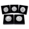 2020-P 5-Coin 5 oz Silver Burnished ATB Set (w/Box & COA)