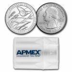 2020-P ATB Quarter Tallgrass Prairie Preserve 40-Coin Roll BU