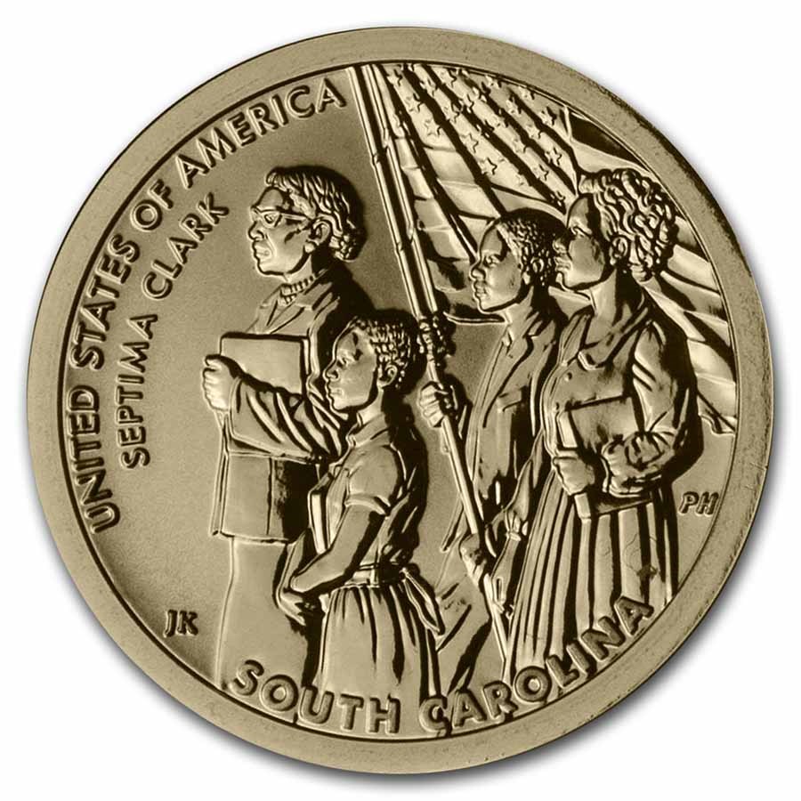 2020-S American Innovation $1 Septima Clark (Rev Proof) (SC)