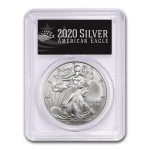 2020 (S) American Silver Eagle MS-70 PCGS (FS, Black Label)