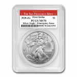 2020 (S) American Silver Eagle MS-70 PCGS (FS, San Francisco)