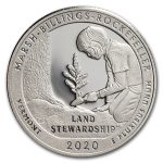 2020-S ATB Quarter Marsh-Billings-Rockefeller Silver Proof