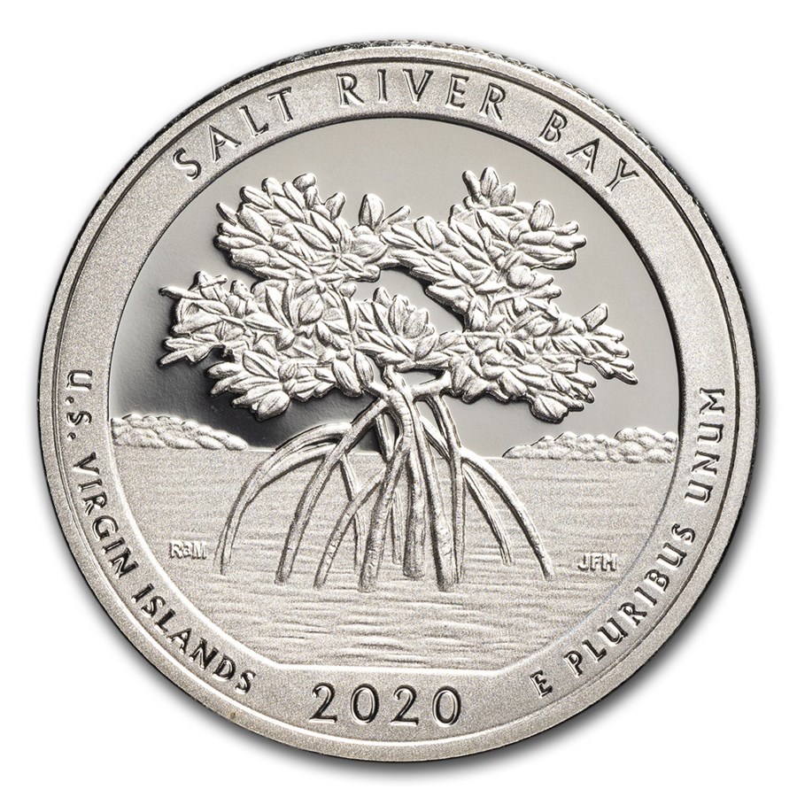 2020-S ATB Quarter Salt River Bay National Park Silver Proof