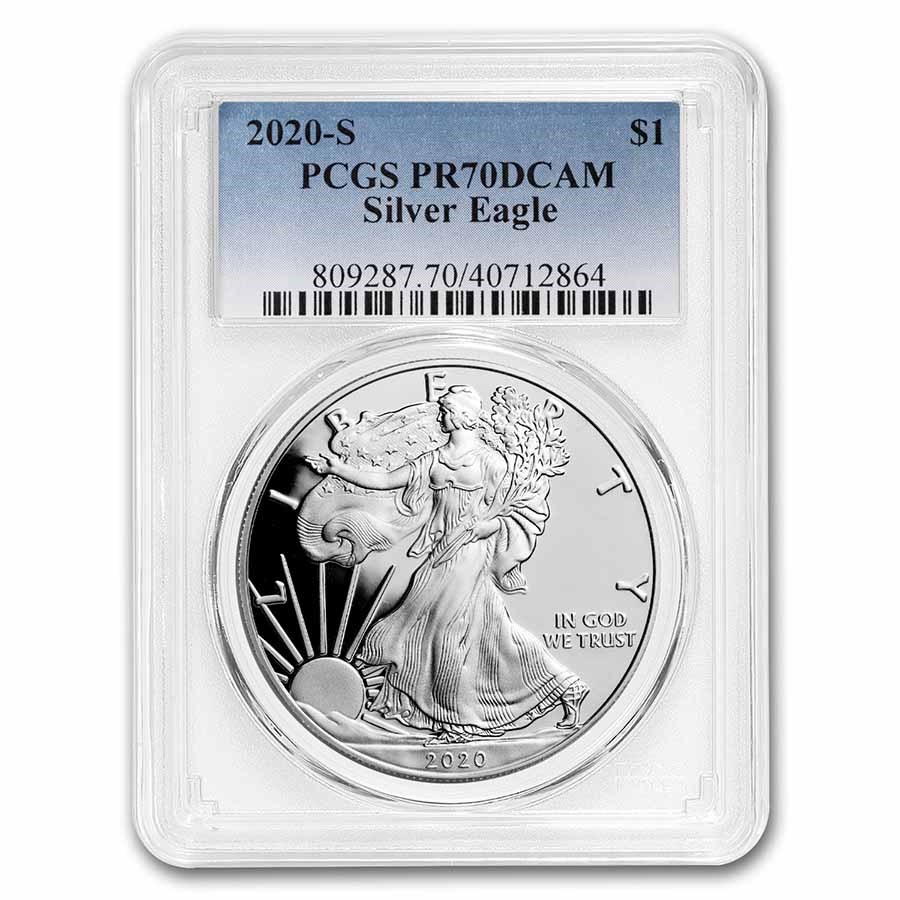 2020-S Proof American Silver Eagle PR-70 PCGS