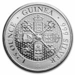 2020 Saint Helena 1.25 oz Silver Sceptre Guinea BU