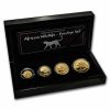 2020 Somalia 4-Coin Gold African Wildlife Leopard Prestige Set