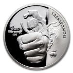 2020 South Korea 1 oz Silver K-Series Taekwondo Proof