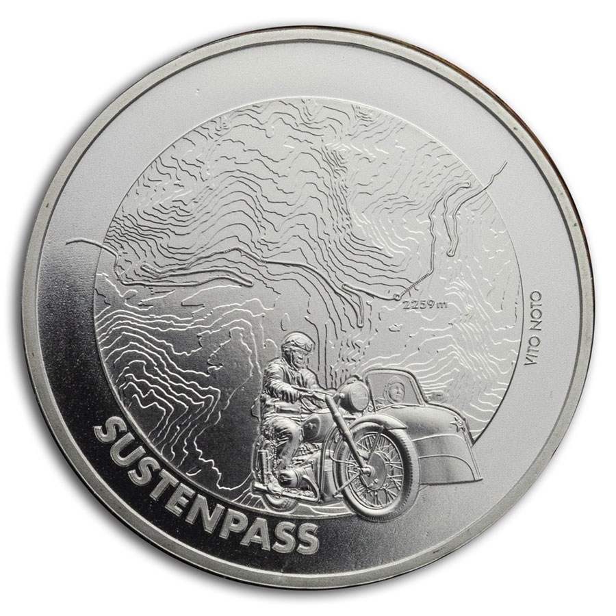 2020 Switzerland Silver 20 CHF Susten Pass BU
