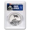 2020 Tuvalu 1 oz Silver Iwo Jima 75th Anniv MS-70 PCGS (FDI)