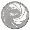 2020 Tuvalu 1 oz Silver James Bond 007 BU