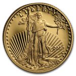 2020-W 1/10 oz Proof American Gold Eagle (w/Box & COA)