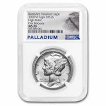 2020-W Burnished Palladium Eagle MS-70 NGC (First Releases)