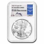 2020-W Proof American Silver Eagle PF-70 NGC (Moy)