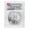 2020-W Proof American Silver Eagle PR-70 PCGS (FS, V75 Privy)