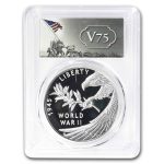(2020) World War II Silver Anniversary Medal PR-70 PCGS (FS, V75)