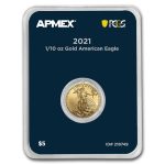 2021 1/10 oz Gold Eagle (Type 1) (MD® Premier + PCGS FS®)