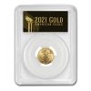 2021 1/10 oz Gold Eagle (Type 1) MS-70 PCGS (First Day, Black)