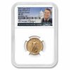 2021 1/4 oz American Gold Eagle (Type 2) MS-70 NGC (Reagan)