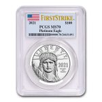 2021 1 oz American Platinum Eagle MS-70 PCGS (FirstStrike®)