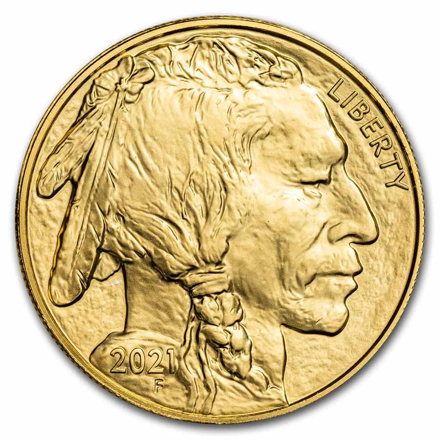 2021 1 oz Gold Buffalo BU