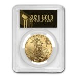 2021 1 oz Gold Eagle (Type 1) MS-70 PCGS (FirstStrike®, Black)