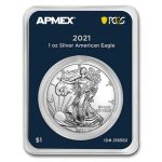 2021 1 oz Silver Eagle (Type 1) (MD Premier + PCGS FirstStrike®)