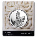 2021 2.5 oz Silver $5 SI British Museum - 12th Century Knight