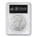 2021 American Silver Eagle (Type 1) MS-70 PCGS (FS, Black Label)