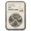 2021 American Silver Eagle (Type 2) MS-69 NGC