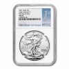 2021 American Silver Eagle (Type 2) MS-70 NGC (FDI)