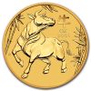 2021 Australia 1/4 oz Gold Lunar Ox BU (Series III)