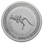 2021 Australia 1 oz Platinum Kangaroo BU