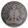 2021 Cameroon 2 oz Silver Antique Chakra; Swadhisthana