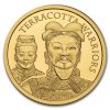 2021 Cook Islands 1/2 gram Gold Terracotta Warriors