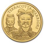 2021 Cook Islands 1/2 gram Gold Terracotta Warriors
