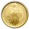 2021 GB 1/4 oz Gold Queen's Beasts Greyhound Proof (Box & COA)