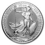 2021 Great Britain 10 oz Silver Britannia BU (Off-Quality)