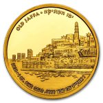 2021 Israel 1 oz Gold Ancient Cities: Old Jaffa