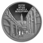 2021 Israel 1 oz Silver Proof - Views of Jerusalem (Mamilla Blvd)