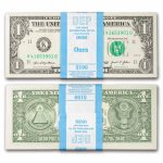 2021 (K-Dallas) $1.00 FRN CU (Fr#3007-K) 100 Consecutive
