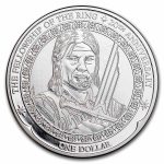 2021 N. Zealand 1 oz Silver 20th Anniv Lord of The Rings: Boromir