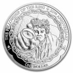 2021 New Zealand 1 oz Silver 20th Anniv Lord of The Rings: Frodo