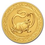 2021 Niue 1 oz Gold $250 Celestial Animals Turtle (w/Box & COA)