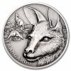 2021 Niue 1 oz Silver Antique Wildlife Up Close: Kangaroo