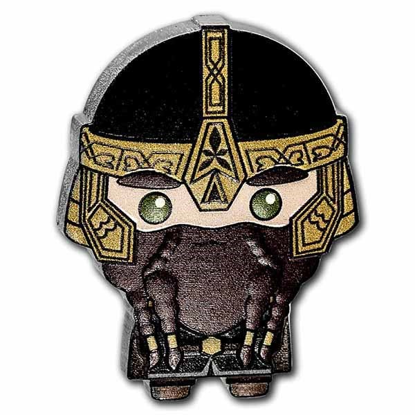 2021 Niue 1 oz Silver Chibi Coin Collection: Gimli Son of Gloin