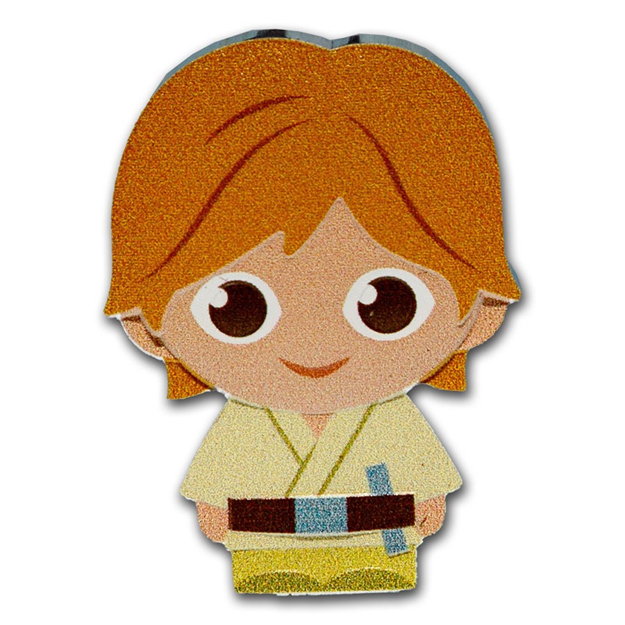 2021 Niue 1 oz Silver Chibi Coin Collection: Luke Skywalker