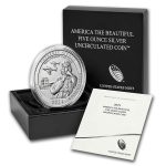 2021-P 5 oz Silver ATB Tuskegee Airmen, AL (w/Box & COA)